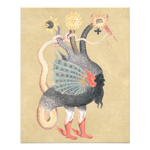 Impression Photo Alchimie magique couleur dragon