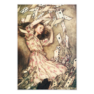 Impression Photo Alice au pays des merveilles Cartes de vol