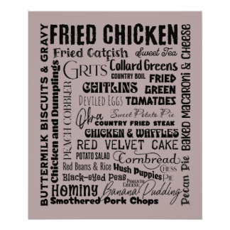 Impression Photo Aliments du Sud