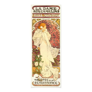 Impression Photo Alphonse Mucha Dame des Camelias Imprimer