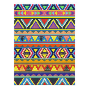 Impression Photo Amérindien du sud-ouest coloré