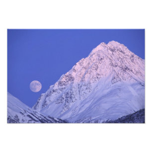 Impression Photo Amérique du Nord, États-Unis, Alaska, Knik River