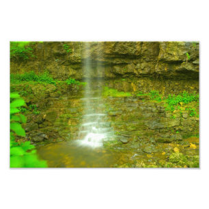 Impression Photo Amphitheater Falls, parc national John Bryan, Ohio