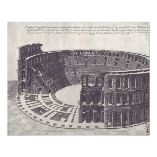Impression Photo Amphithéâtre de Vérone à Piazza Bra