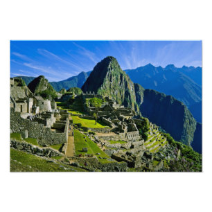 Impression Photo Ancien Machu Picchu, dernier refuge des 2