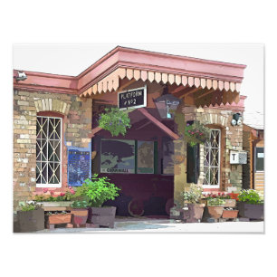 IMPRESSION PHOTO ANCIENNE GARE