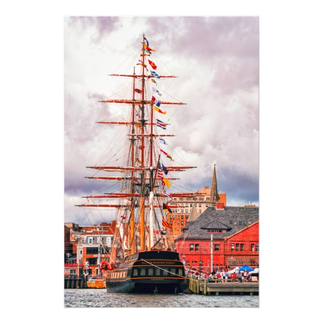 Impression Photo Ancienne Nouvelle-Angleterre (Devant)