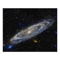 Andromède galaxie laiteuse façon cosmos univers