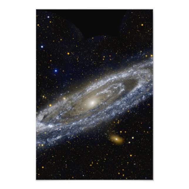 Impression Photo Andromède galaxie laiteuse façon cosmos univers (Devant)