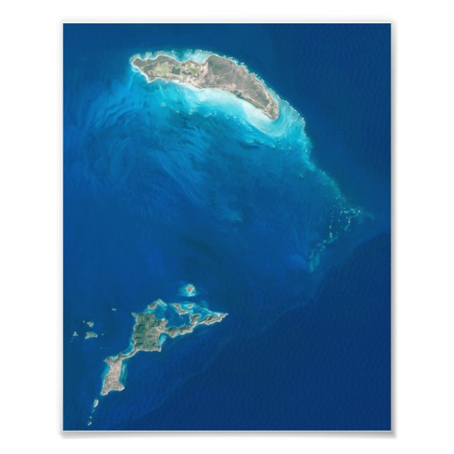 Impression Photo Anegada Reef et Virgin Gorda, Vierge britannique I (Devant)