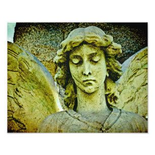 Impression Photo Ange d'or