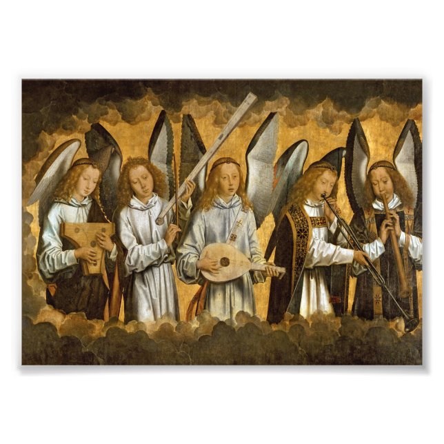 Impression Photo Angel Musicians c1480 (Devant)