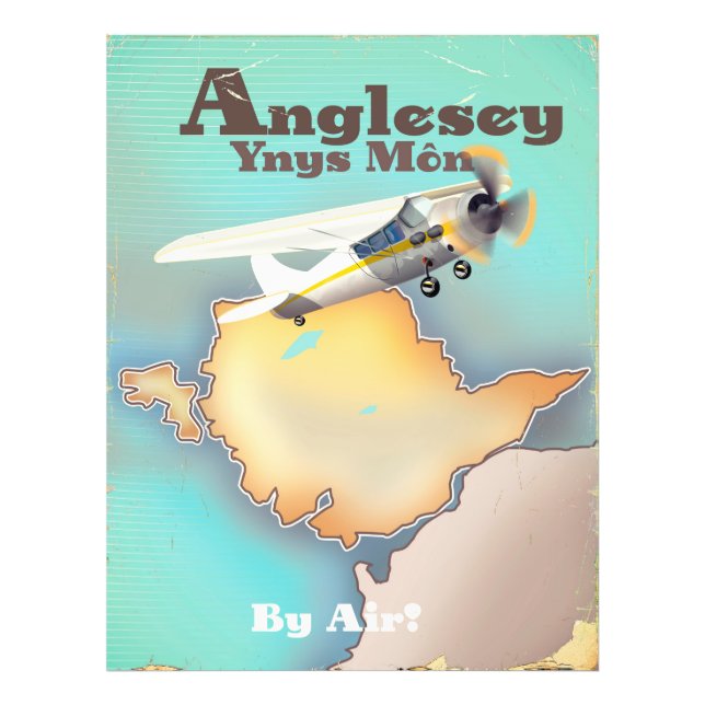 Impression Photo Anglesea, affiche de voyage de style vintage (Devant)