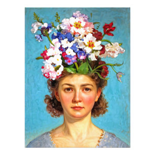 Impression Photo « Anna au bouffant fleuri » - Société d'art et de 
