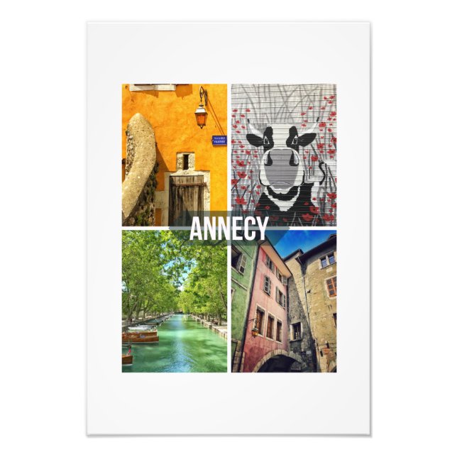 Impression Photo Annecy (Devant)