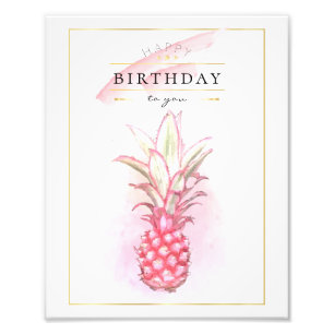 Impression Photo Anniversaire d'Anniversaire d'Anniversaire aux ana