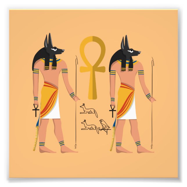Impression Photo Anubis guardian of death (Devant)