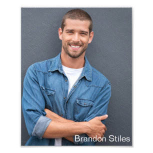 Impression Photo Appels de casting - Têtes - Fond perdu 8x10 Texte