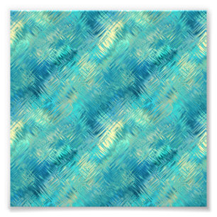 Impression Photo Aquamarine Blue Crystal Gel Texture