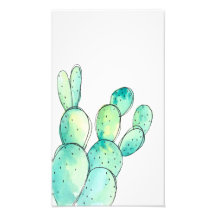 Aquarelle Cactus