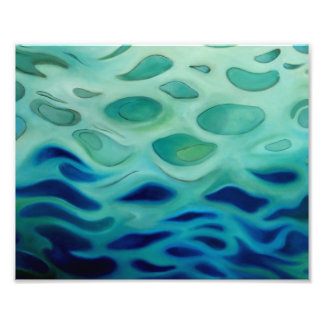 Impression Photo Aquatique Abstrait et fluide