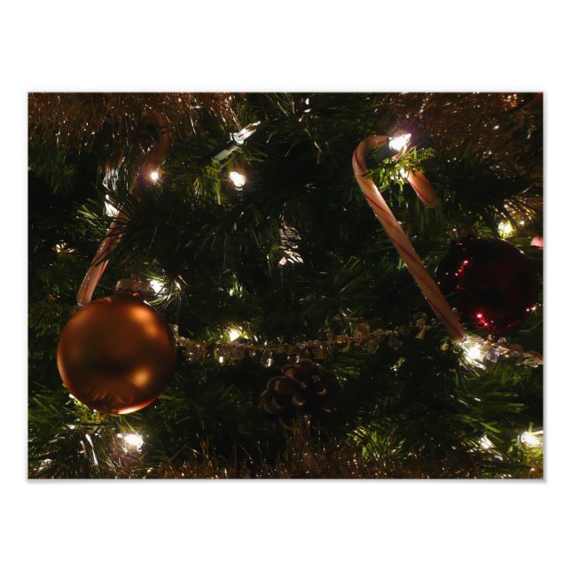 Impression Photo Arbre de Noël III Lieu de vacances (Devant)