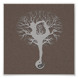 Impression Photo Arbre de yoga