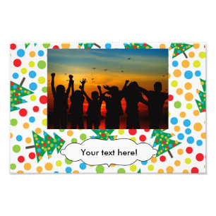 Impression Photo Arbres de Noël motif