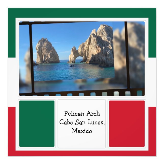 Impression Photo Arc Pélican, Cabo San Lucas (Devant)