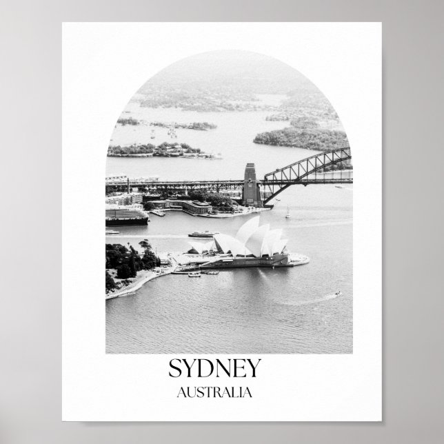 Impression photo Arch de Sydney Australie (Devant)