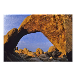 Impression Photo Arch Rock au parc national Joshua Tree à