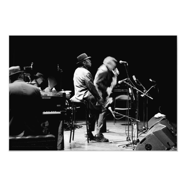 Impression Photo Archie Shepp Denis Colin 5 Banlieues Bleues 2010 P (Devant)