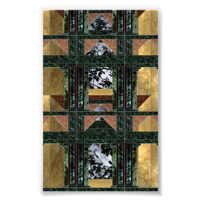 Impression Photo Architecture ancienne Nature Art Imprimer (Devant)