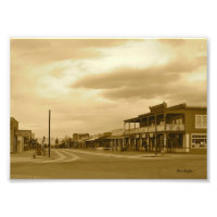 Arizona Tombstone Main Street Sepia