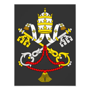 Impression Photo Armoiries du Vatican