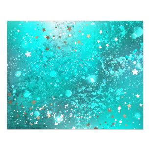 Impression Photo Arrière - plan à huile Turquoise de la menthe