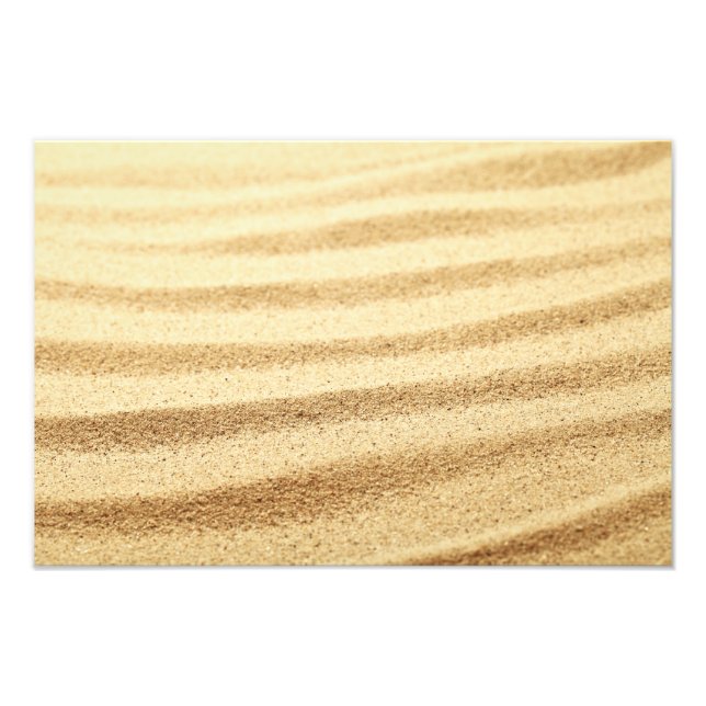 Impression Photo Arrière - plan de sable 4 (Devant)