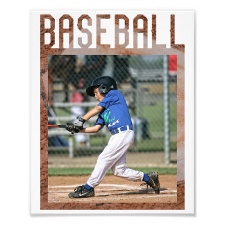 Impression Photo Arrière - plan Word de baseball..Fans de baseball