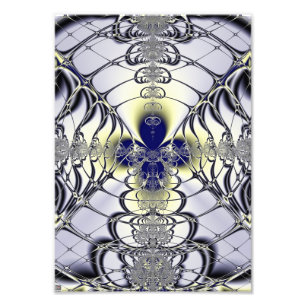 Impression Photo Art abstrait de fenêtre violette
