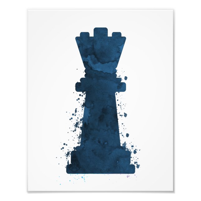 Impression Photo Art de la reine des échecs (Devant)