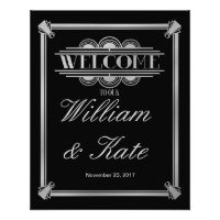 art déco, bienvenue à notre enseigne mariage