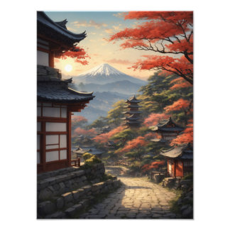 Impression Photo Art d'illustration du Japon n°4