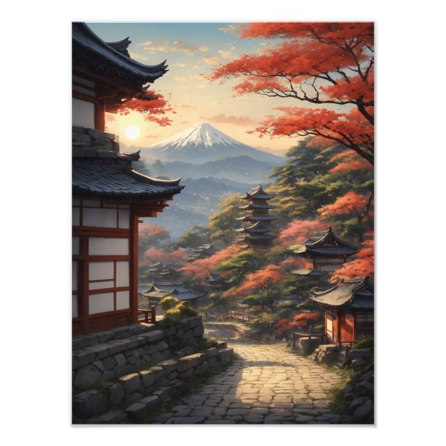 Impression Photo Art d'illustration du Japon n°4 (Devant)