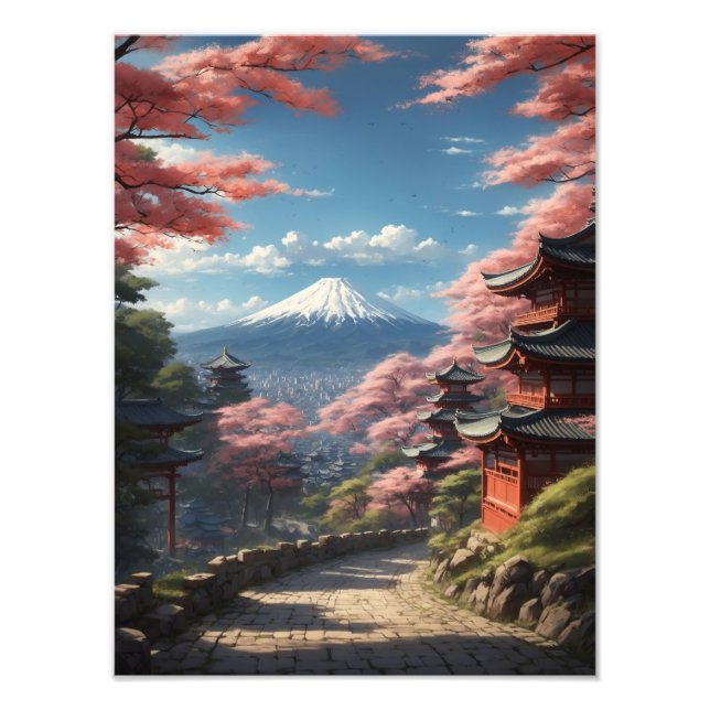 Impression Photo Art d'illustration Japon n°1 (Devant)