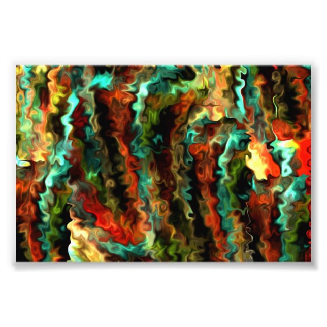 Impression Photo Art Moderne Abstrait Smarter Wavy 1,5 (Devant)