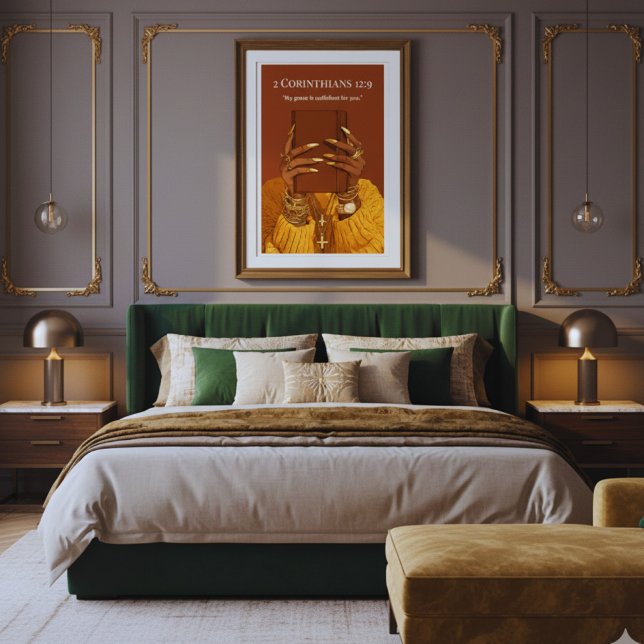 Impression Photo Art mur chrétien | Écriture biblique (Créateur téléchargé)