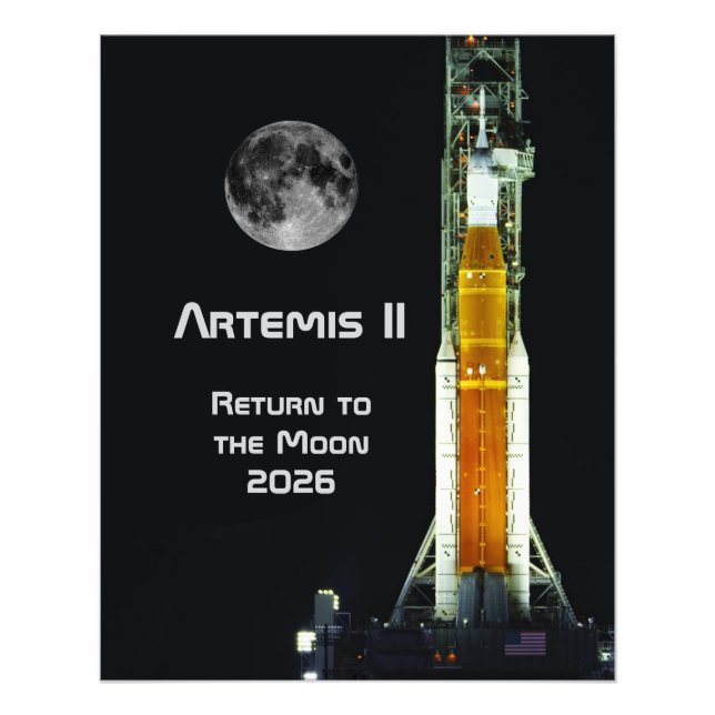 Impression Photo Artemis II Moon Mission (Devant)