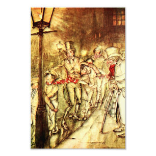 Impression Photo Arthur Rackham - Un Carol de Noël - Rue