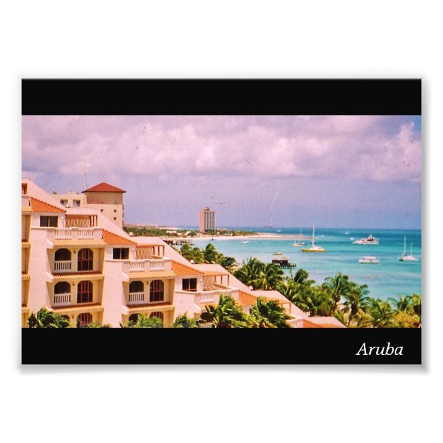 Impression Photo Aruba (Devant)