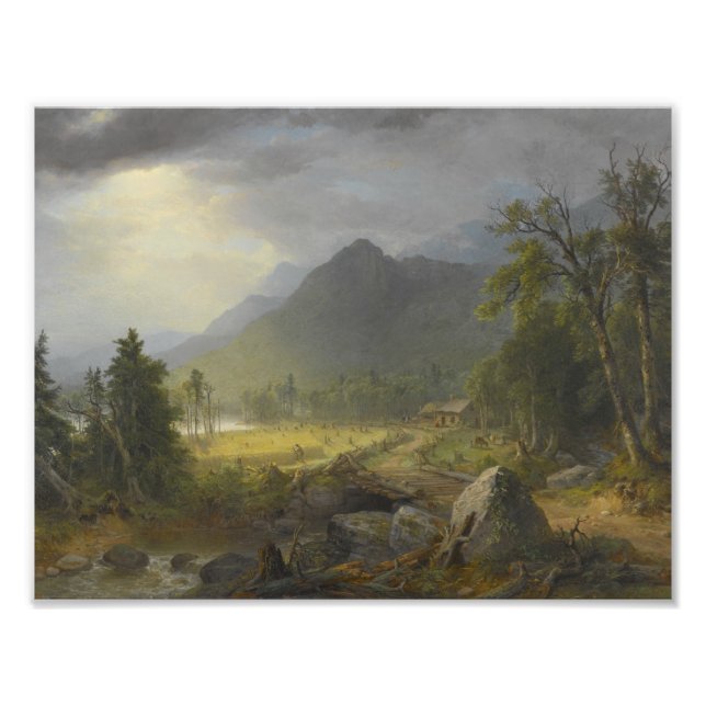 Impression Photo Asher Brown Durand - Première récolte (Devant)
